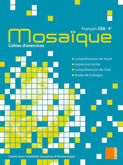 Mosaïque - Cahier d´exercices EB8