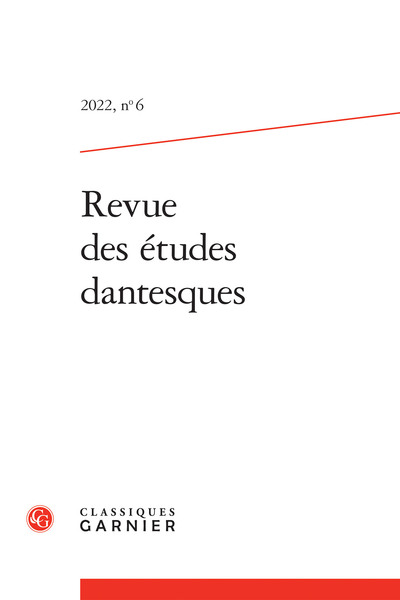 Revue des études dantesques