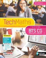 TechMaths - Maths BTS CG 1ère et 2ème années - 2024 - Manuel - élève - + iManuel