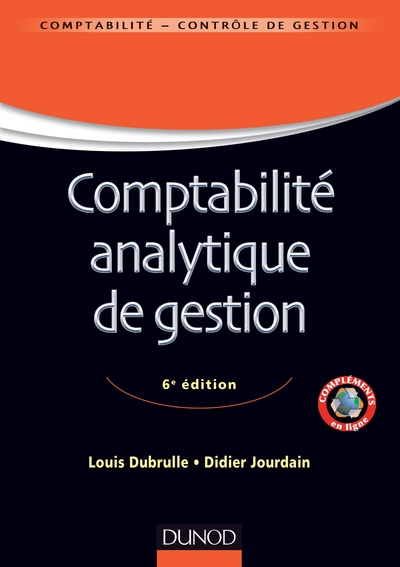 1 - Comptabilité analytique de gestion - 6ème édition