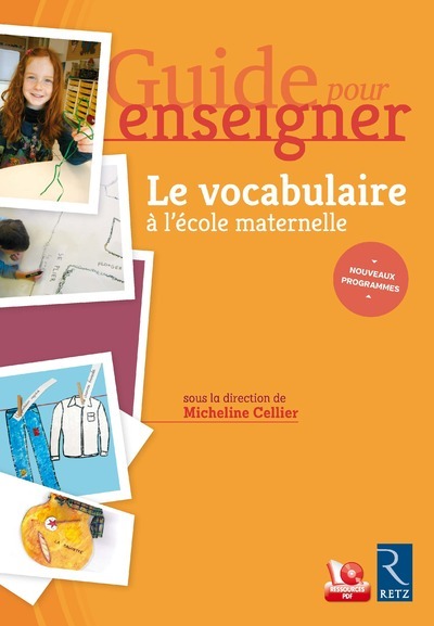 Guide pour enseigner le vocabulaire à l'école maternelle