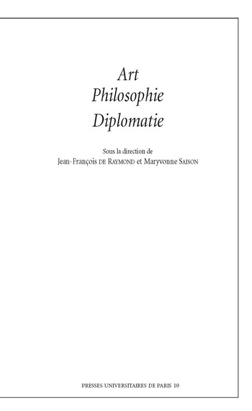 Art, philosophie et diplomatie