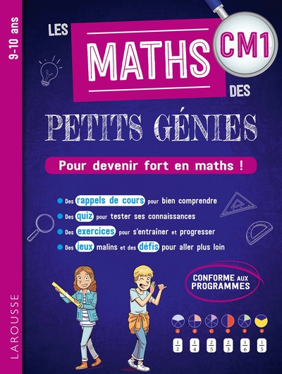 Les MATHS des PETITS GENIES : Tout le CM1 - Collectif