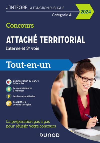 Concours Attaché territorial Interne et 3e voie 2024 - Damien Falco