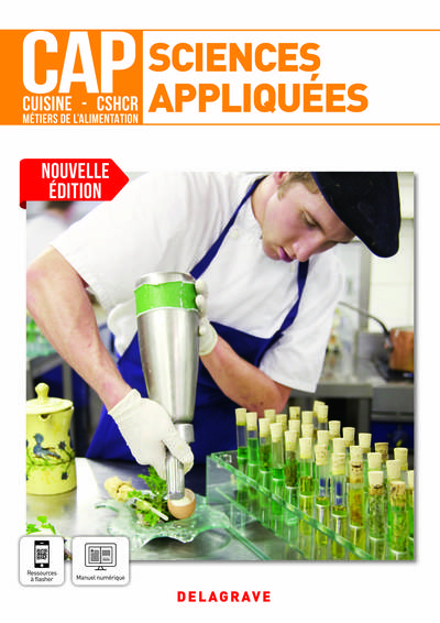 Sciences appliquées CAP cuisine, CSHCR, métiers de l'alimentation