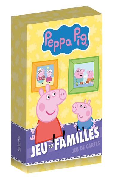 Peppa Pig - Boîte de cartes - Jeu des familles