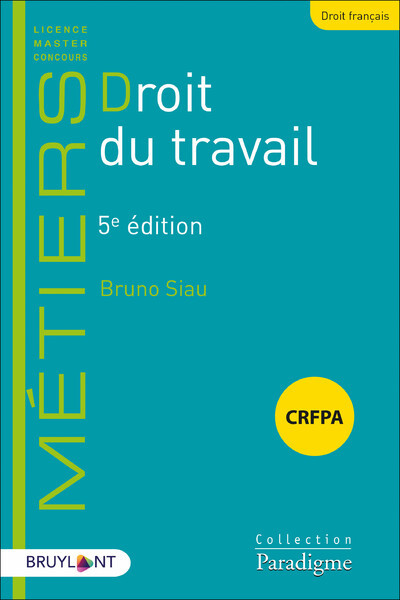 Droit Du Travail, Préparation Aux Examens Et Concours - Bruno Siau