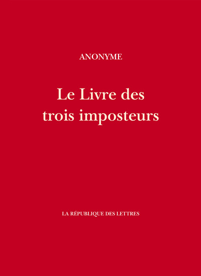 Le Livre des trois imposteurs