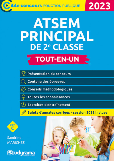 ATSEM principal de 2e classe – Tout-en-un - Sandrine Marichez