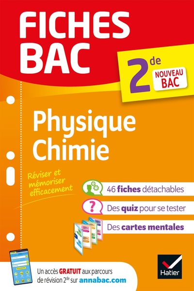 Fiches bac - Physique-Chimie 2de - Nathalie Benguigui