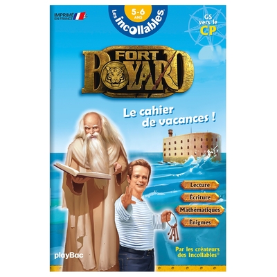 Cahier de vacances 2024 Fort Boyard - Les incollables - Grande Section au CP - 5/6 ans