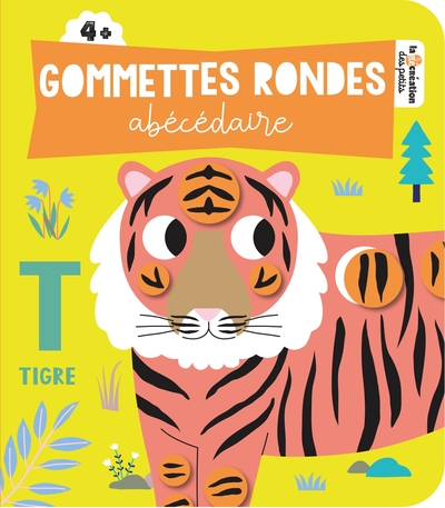 Gommettes rondes Abécédaire - Emilie Lapeyre