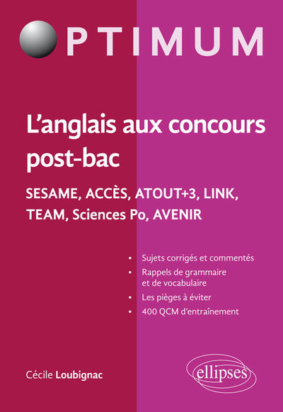 L’anglais aux concours post-bac