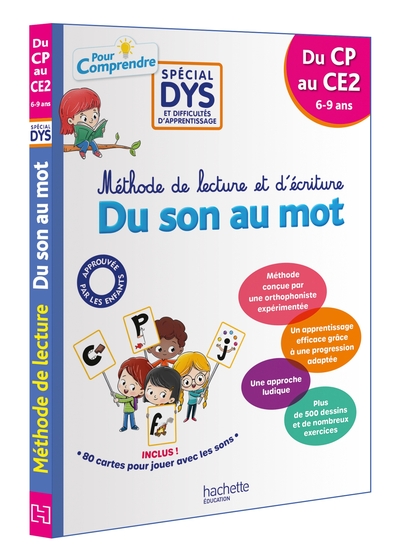 Pour Comprendre Cp, Ce1, Ce2 Spécial Dys (Dyslexie) Et Difficultés D'Apprentissage, Méthode De Lecture Et D'Écriture