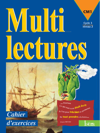 Multilectures CM1 - Cahier d'exercices - Edition 1999