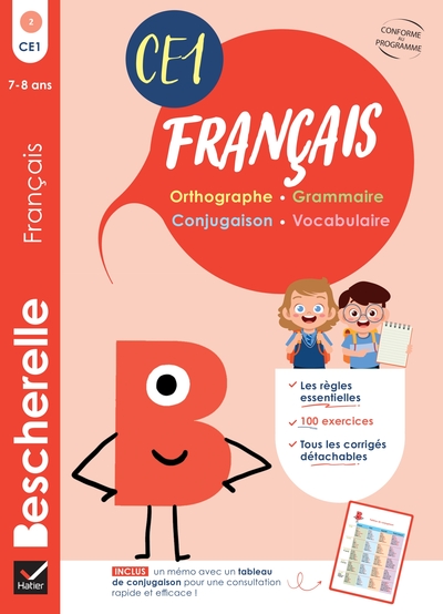 Bescherelle français CE1 - 7 ans