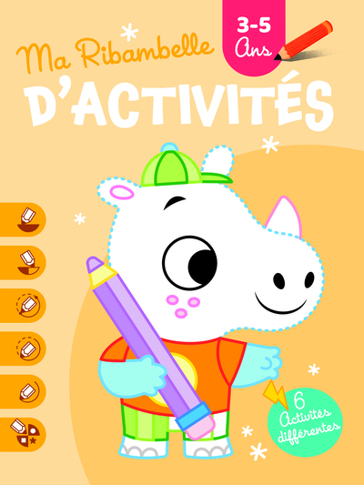 3-5 ans Ma ribambelle d'activités Hippopotame