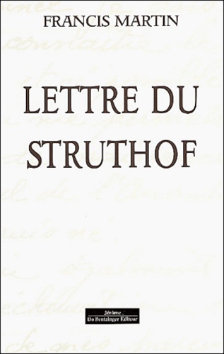 Lettre du Struthof