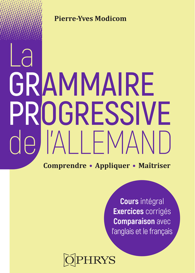 La grammaire progressive de l'allemand