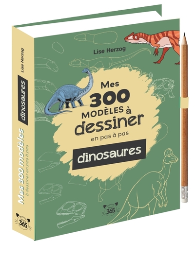 Mes 300 Modèles À Dessiner En Pas À Pas Spécial Dinosaures - Dessins Étape Par Étape