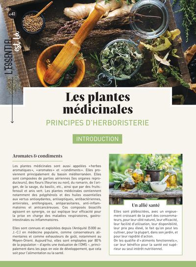 Les plantes médicinales - Céleste Gustin