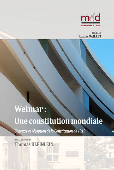 Weimar : une constitution mondiale ?