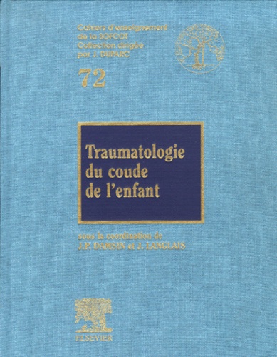 Traumatologie du coude de l'enfant