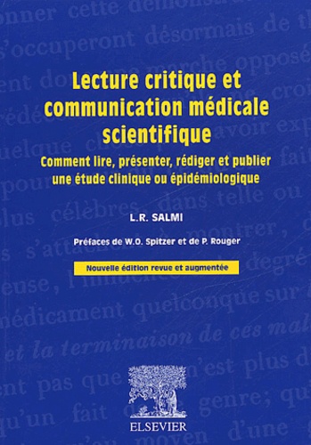 Lecture critique et rédaction médicale scientifique - Louis Rachid Salmi