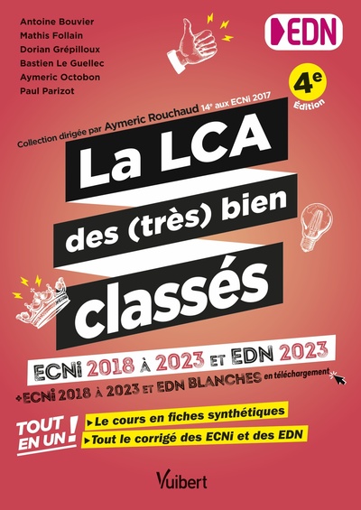 La LCA des (très) bien classés pour les EDN