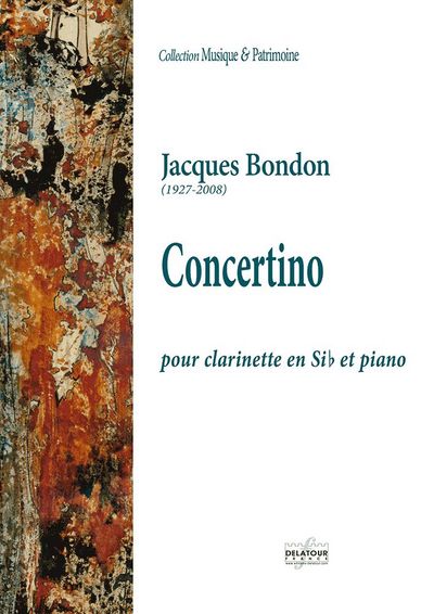 Concertino pour clarinette en si bémol et orgue