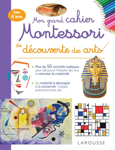 Mon grand cahier Montessori de découverte des arts - Xxx