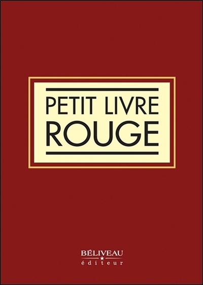 Petit livre rouge - Marie Delclos