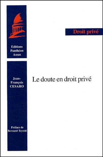 Le Doute En Droit Prive