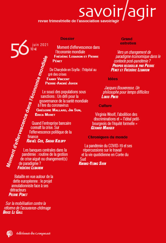 Revue Savoir/Agir n° 56