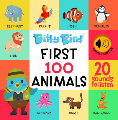 Ditty Bird - First 100 Animals