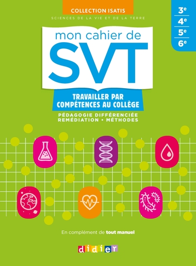 Mon cahier de SVT Collège - cahier - Louis-Marie Couteleau