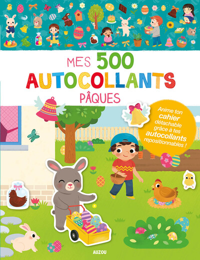 Mes 500 autocollants - pâques