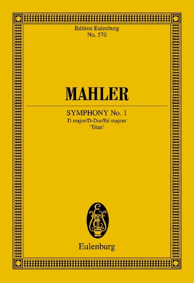 Eulenburg Miniature Scores Volume 1 - Gustav Mahler