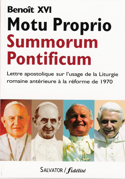 Summorum pontificum, motu proprio - Église catholique