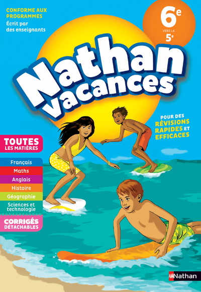 Cahier de Vacances Collège Tout en un 6ème/5ème