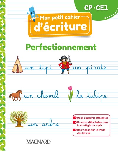 Mon petit cahier d’écriture CP / CE1 : Perfectionnement (2022) - Cahier