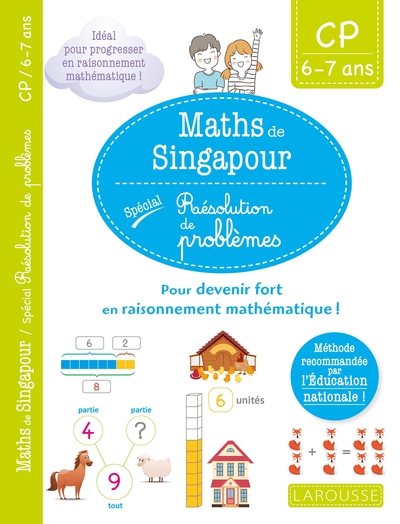 Mon petit cahier de maths - méthode de Singapour spécial CP - Delphine Urvoy