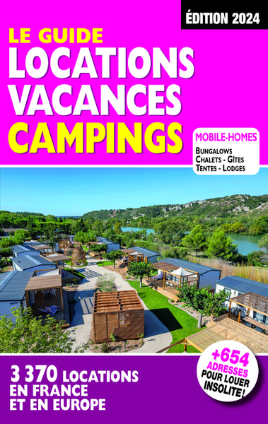 Le guide Location vacances camping 2024