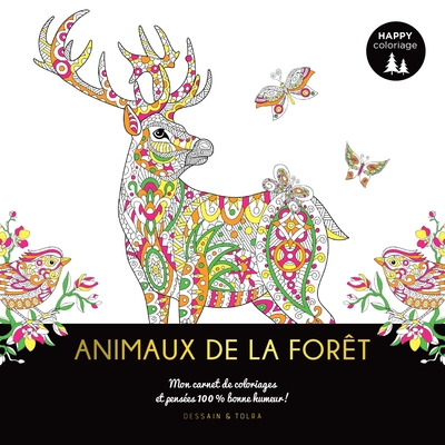 Happy coloriage - Animaux de la forêt