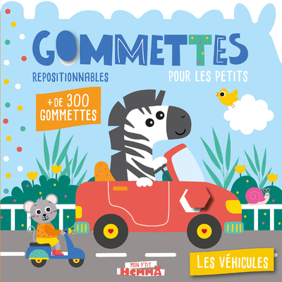 Gommettes pour les petits - Les véhicules - Collectif