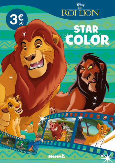 Disney Le Roi Lion - Star Color (Simba, Mufasa et Scar) - Collectif