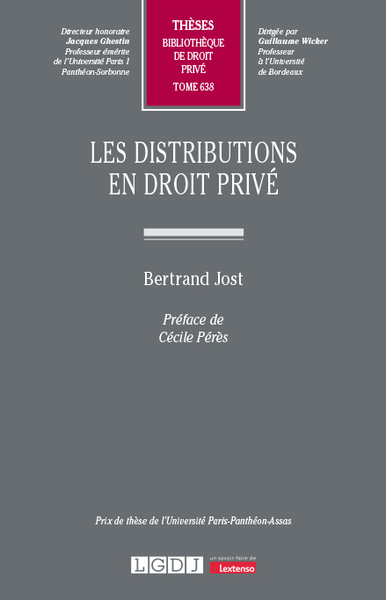 Les distributions en droit privé