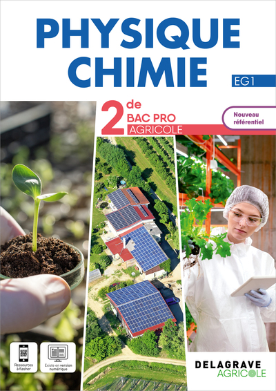 Physique - Chimie 2de Bac Pro Enseignement Agricole (2023) - Pochette Élève