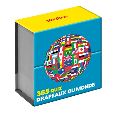 Mini Calendrier - 365 Quiz Sur Les Drapeaux Du Monde - Playbac Editions