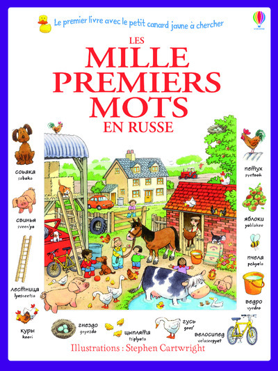 Les mille premiers mots en russe - Heather Amery